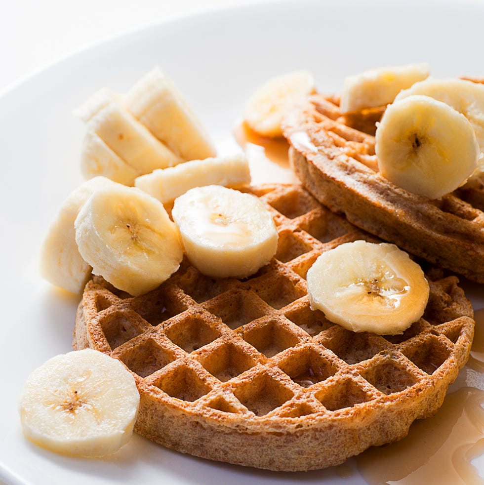 Whole Grain Waffle and Banana whole grain waffle and banana