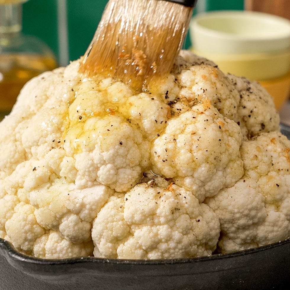 whole roasted cauliflower