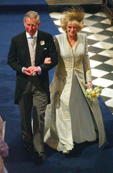 Why didn't the Queen go to Charles and Camilla's wedding ceremony?