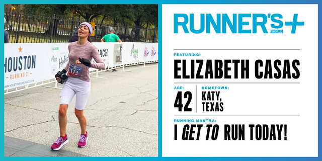 Runner’s World+ Member: Elizabeth Casas