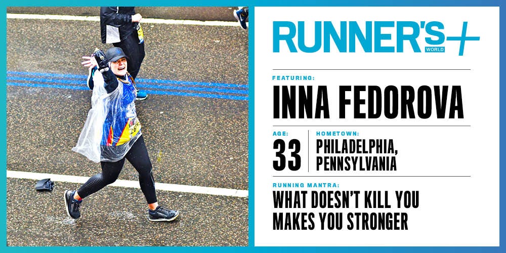 Runner’s World+ Member: Inna Fedorova