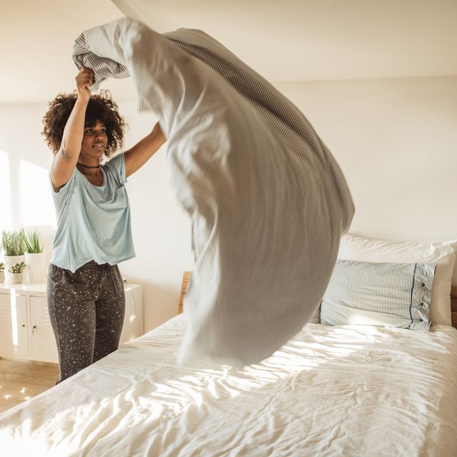 why making the bed each morning could be a mistake