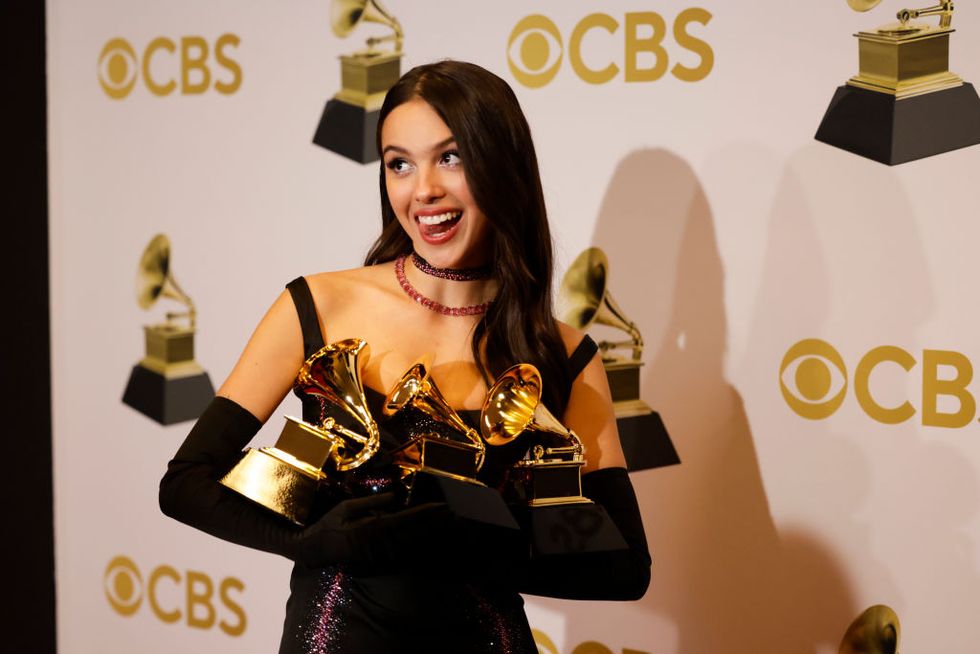 why olivia rodrigo was banned from grammys party