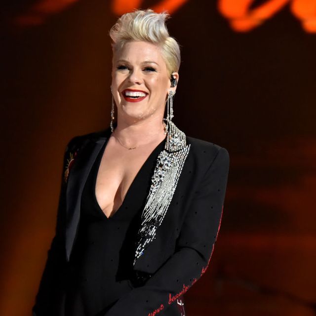 pink not at the grammys