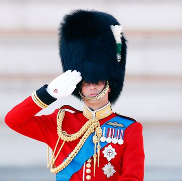why prince william changed his uniform for trooping the colour