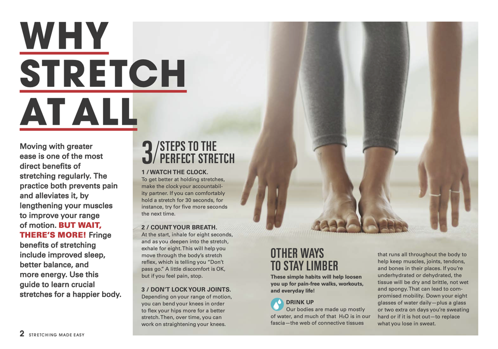 4 reasons you need to get up and stretch, right now