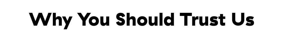 why you should trust us