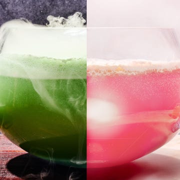 Wicked Good Witches Punch green and pink punch