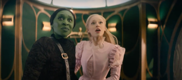 elphaba and glinda from the new 'wicked' movie