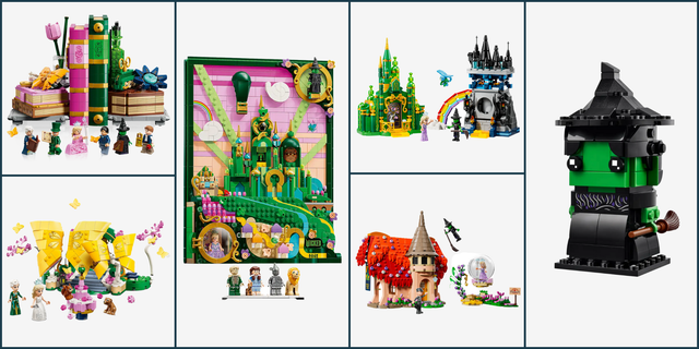 wicked for good lego sets 2025
