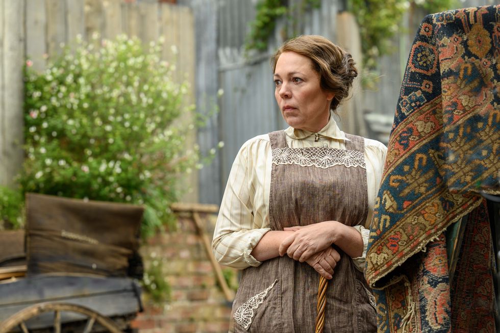 olivia colman pictured in wicked little letters