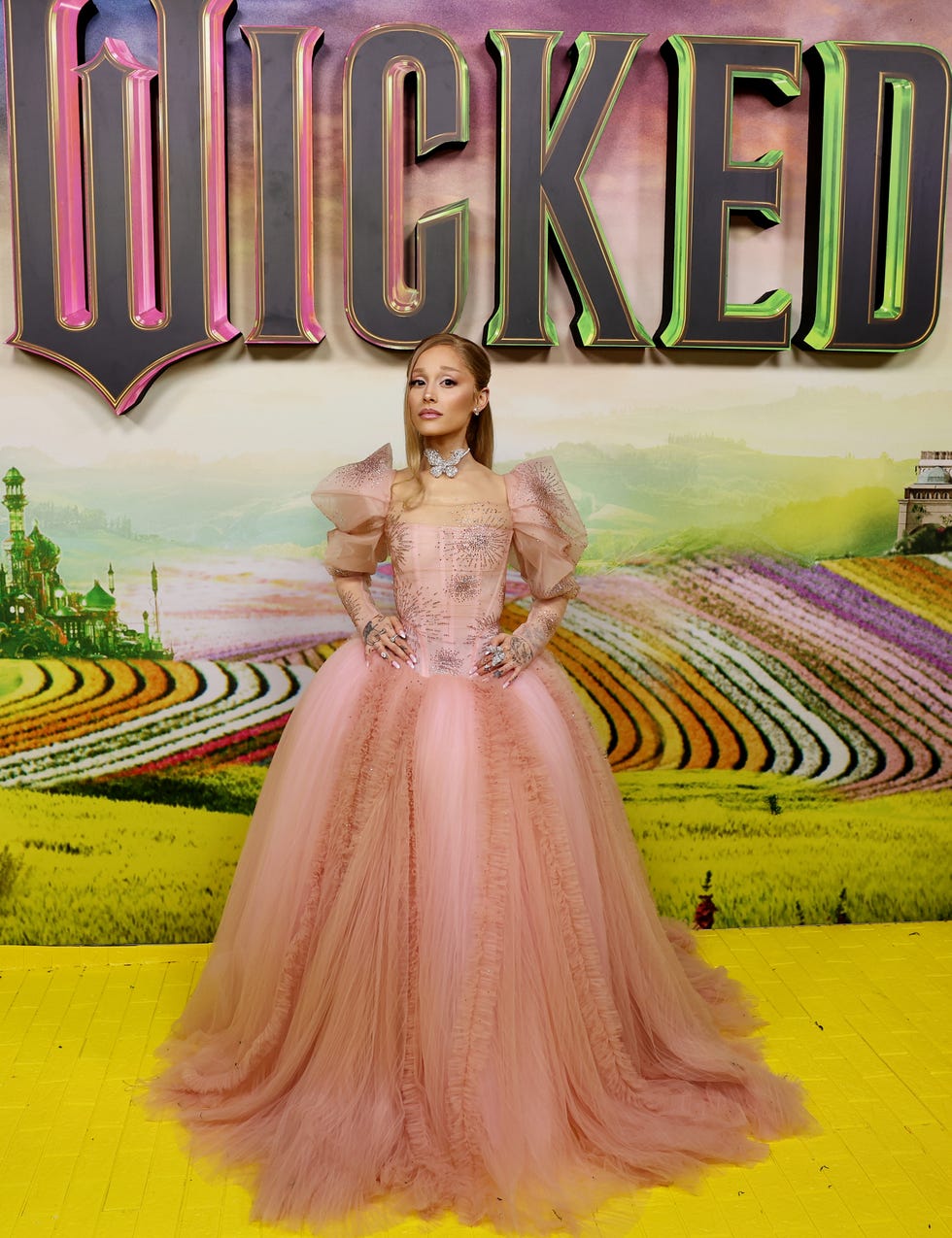 wicked movie ariana grande full name credits