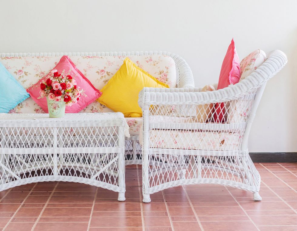 Wicker Furniture At Home