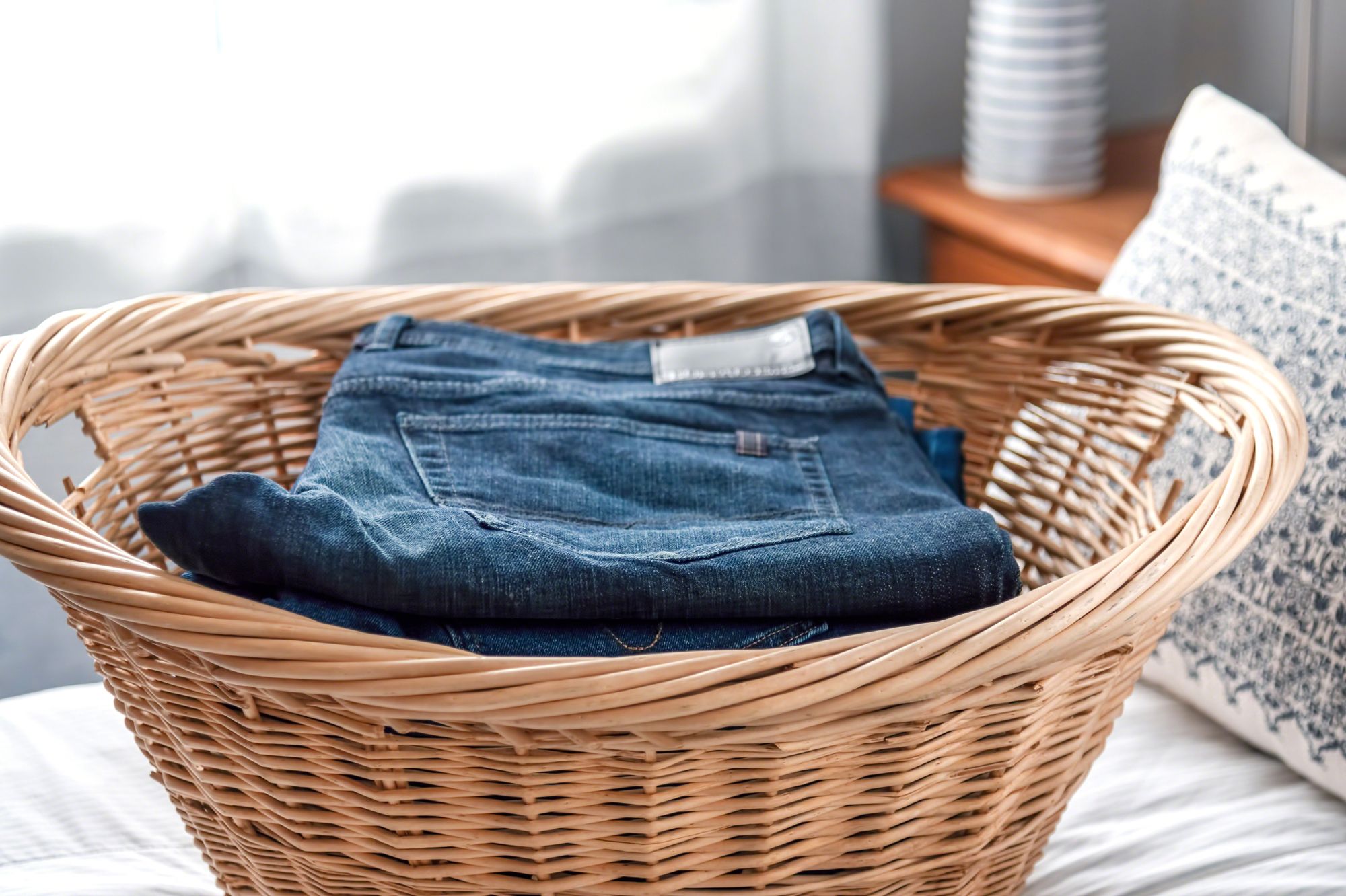 clothes basket laundry