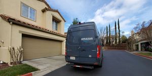 amazon delivery truck