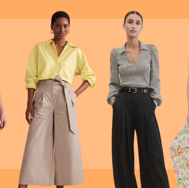 The most stylish wide-leg trousers to wear this summer and beyond