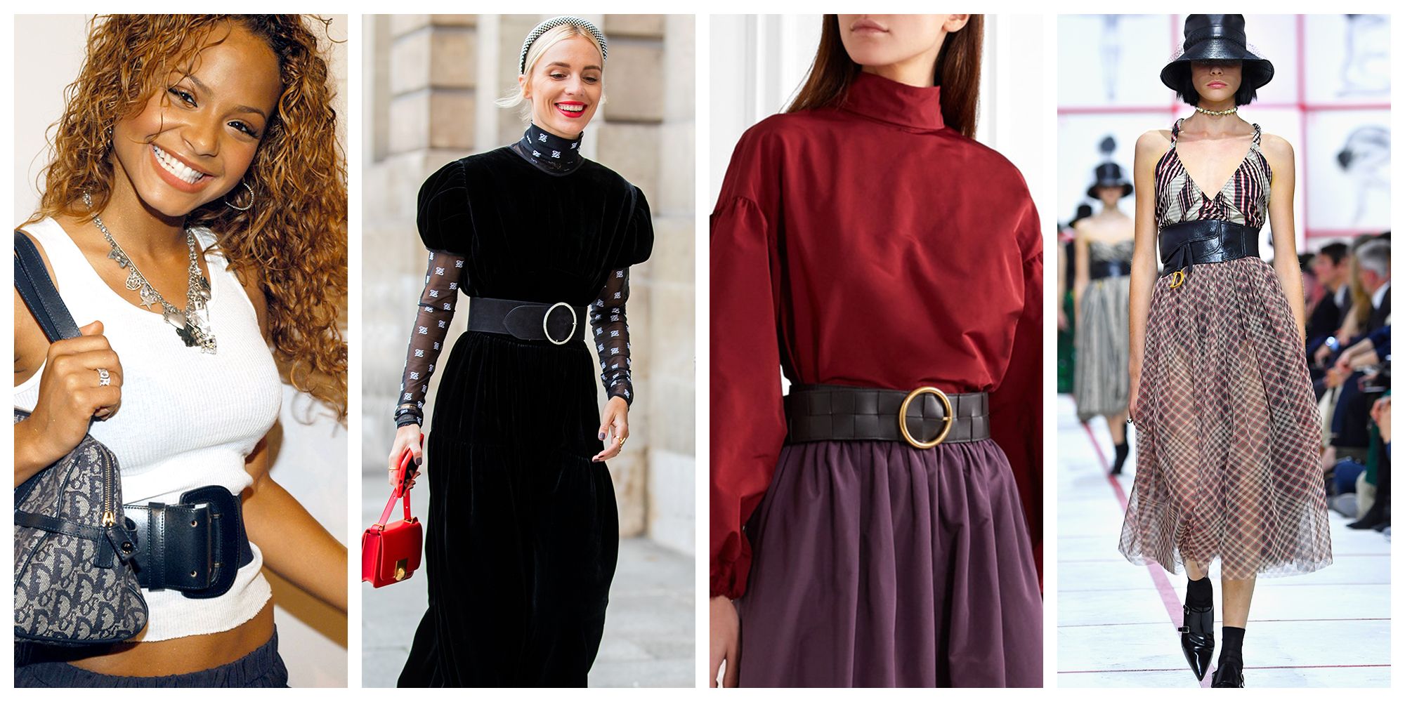 Accessories Belts Waist Belts Nicowa Waist Belt khaki street-fashion look 