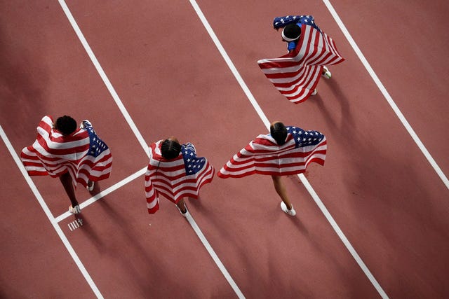 el equipo de atletismo de estados unidos en los juegos olímpicos de tokio 2020