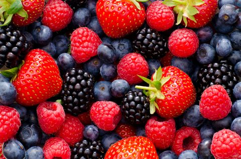 wild berry mix   strawberries, blueberries, blackberries and raspberries