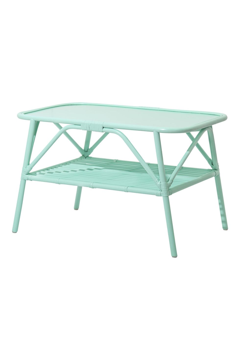 mint green coffee table