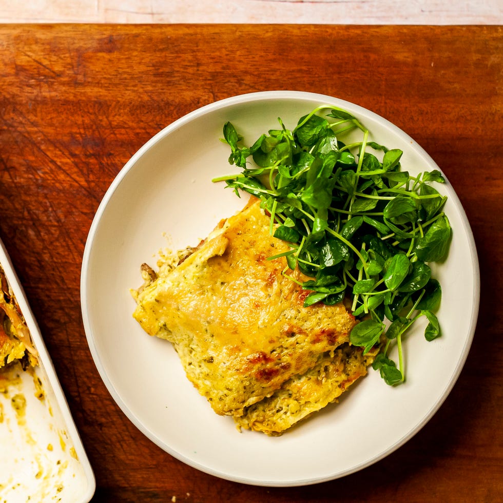 wild mushroom and butternut squash lasagne