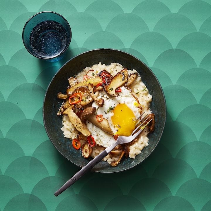 healthy dinner recipes   mushroom risotto