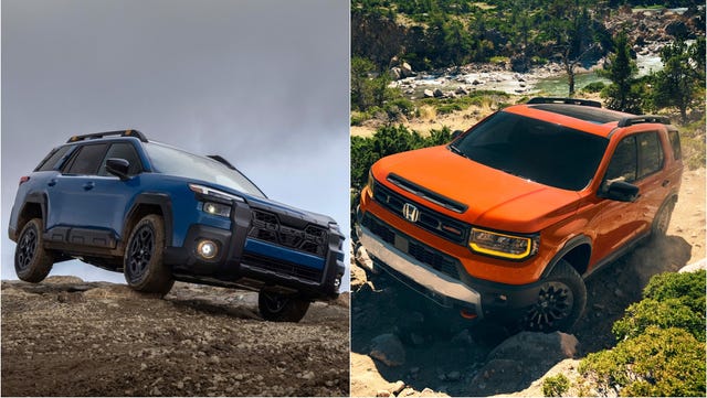 2026 Subaru Outback Wilderness and 2026 Honda Passport TrailSport 2026 subaru outback wilderness and 2026 honda passport trailsport