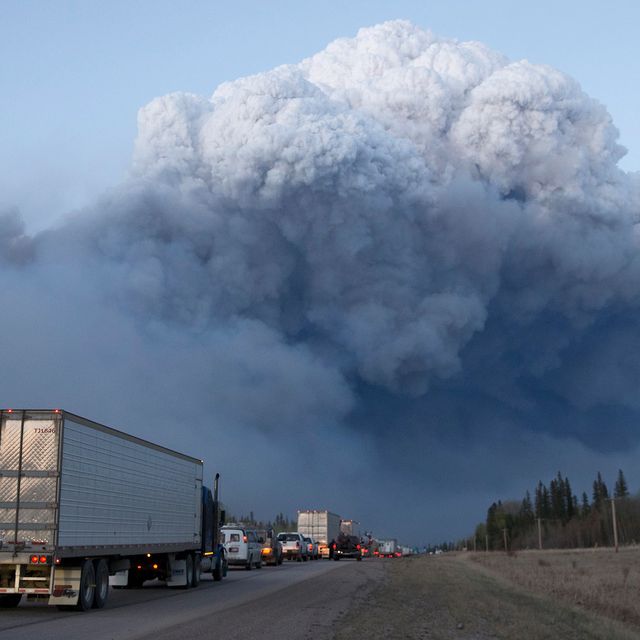 Wildfire Engulfs Fort McMurray Forcing Evacuations Of 80,000 People