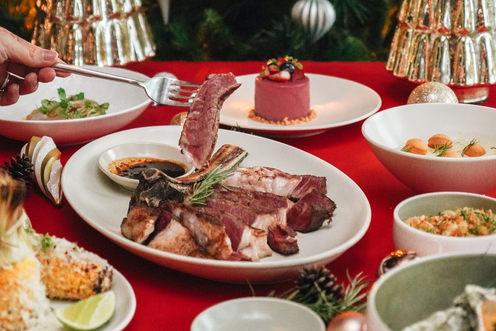 2023耶誕跨年行程餐廳推薦！wildwood豪華跨年饗宴「澳洲玫瑰龍蝦、伊比利豬上蓋肉」戶外觀賞煙火超美！
