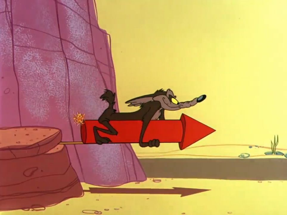 Wile e Coyote, Road Runner, Looney Tunes