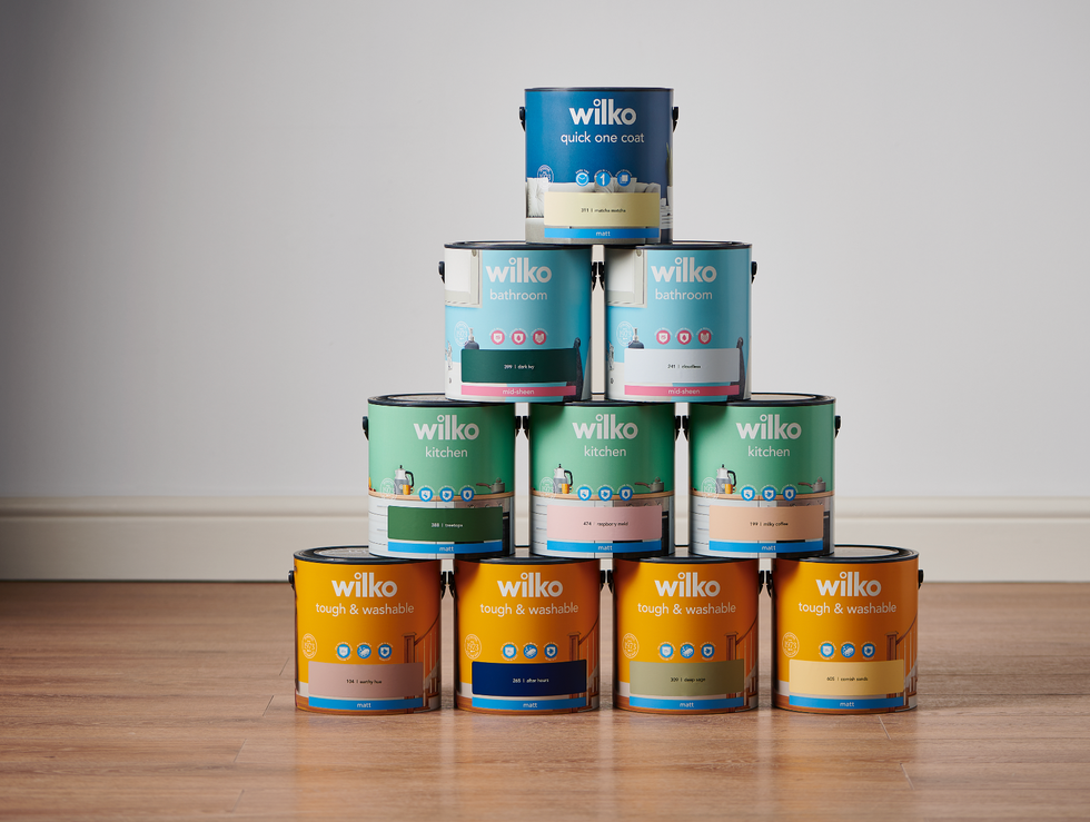 Wilko's Popular Paint And Garden Range Are Back