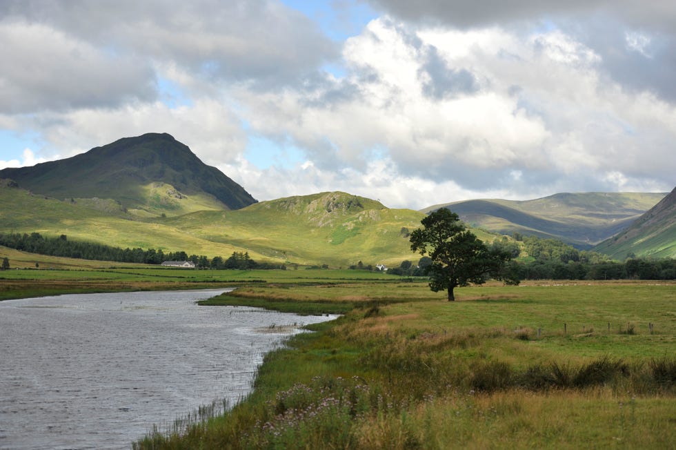 River Tay in Glen lyon Scotland