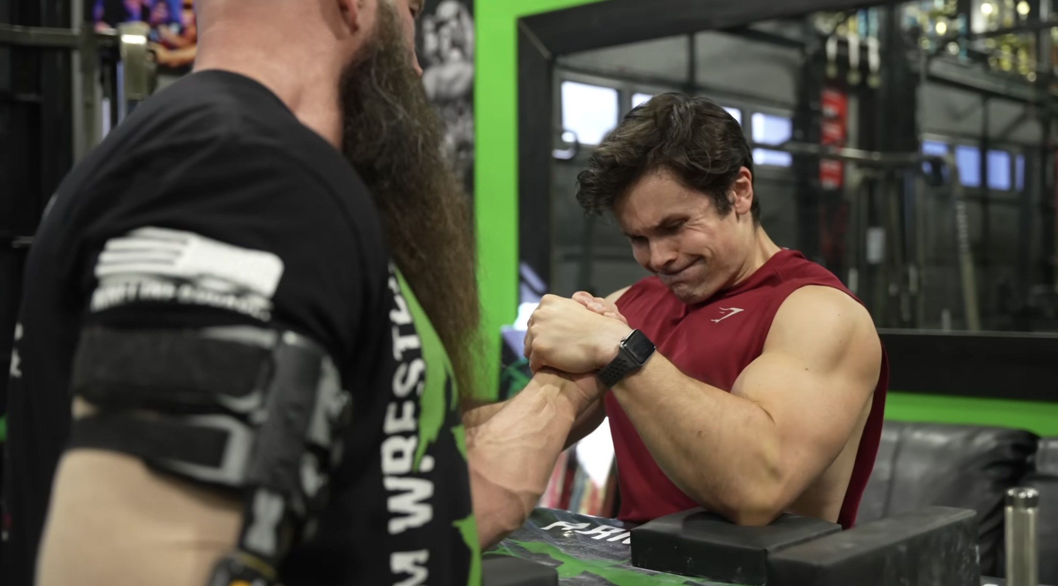 This r Crushed by a Pro Arm Wrestler's 'Brutal' Workout