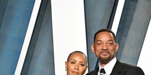 beverly hills, california   march 27 jada pinkett smith and will smith attend the 2022 vanity fair oscar party hosted by radhika jones at wallis annenberg center for the performing arts on march 27, 2022 in beverly hills, california photo by axellebauer griffinfilmmagic