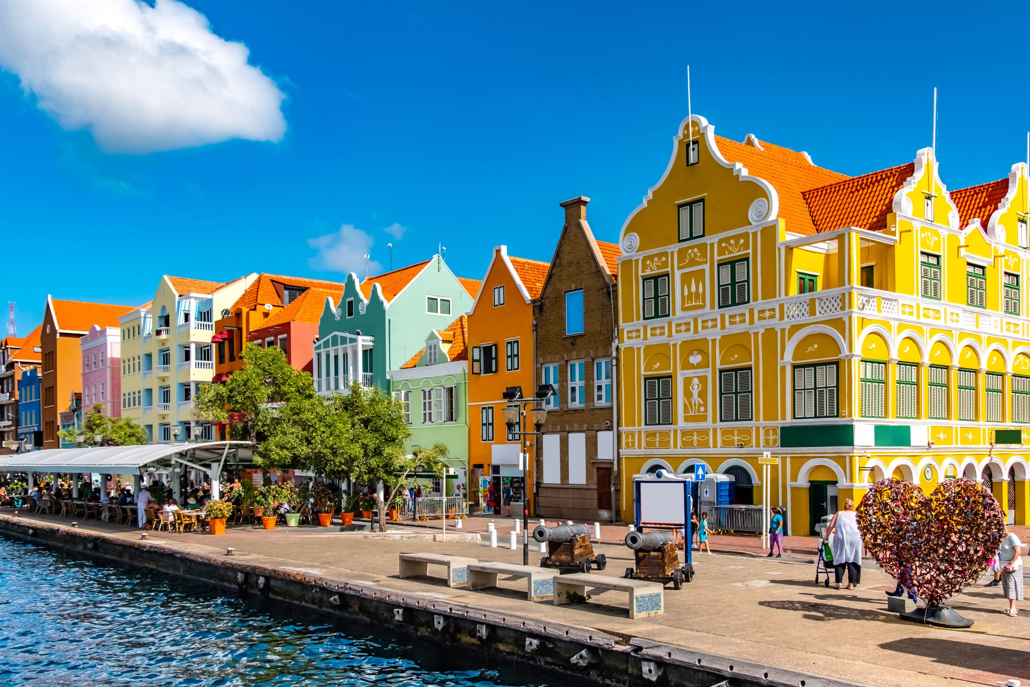 willemstad op curaçao