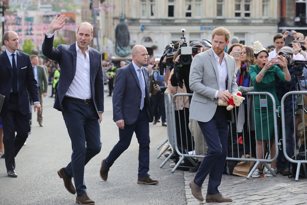 Prince Harry And Prince William Best Brother Moments At Royal Wedding 2018