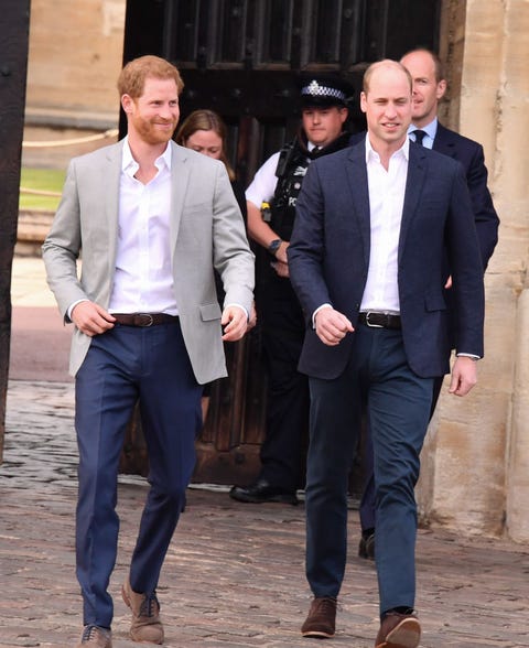 Prince Harry and Prince William Best Brother Moments at Royal Wedding 2018