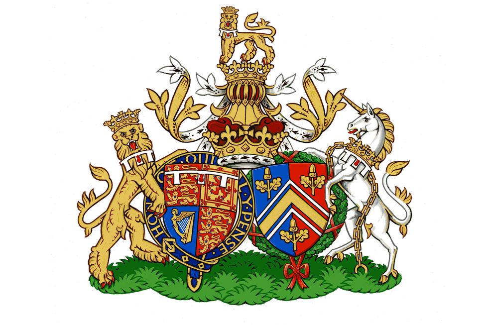 william and kate coat of arms