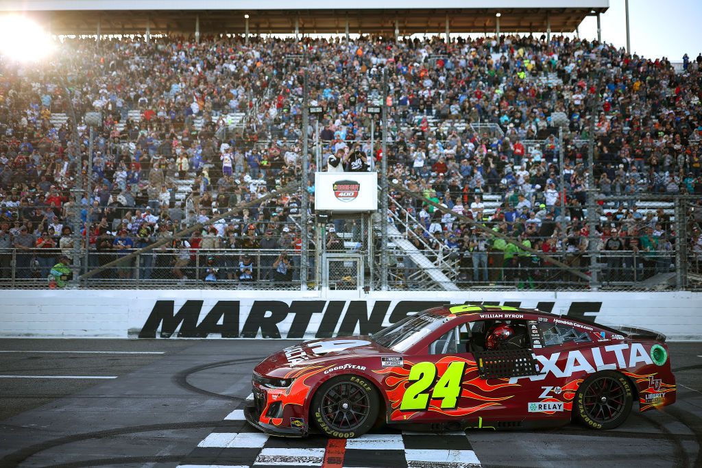 Bryon Wins NASCAR Race At Martinsville, Brings Back Memories