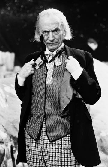 william hartnell as the first doctor in doctor who