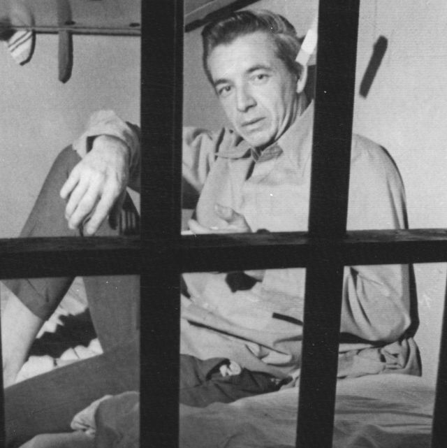 William Joseph Pierce Sitting Behind Bars