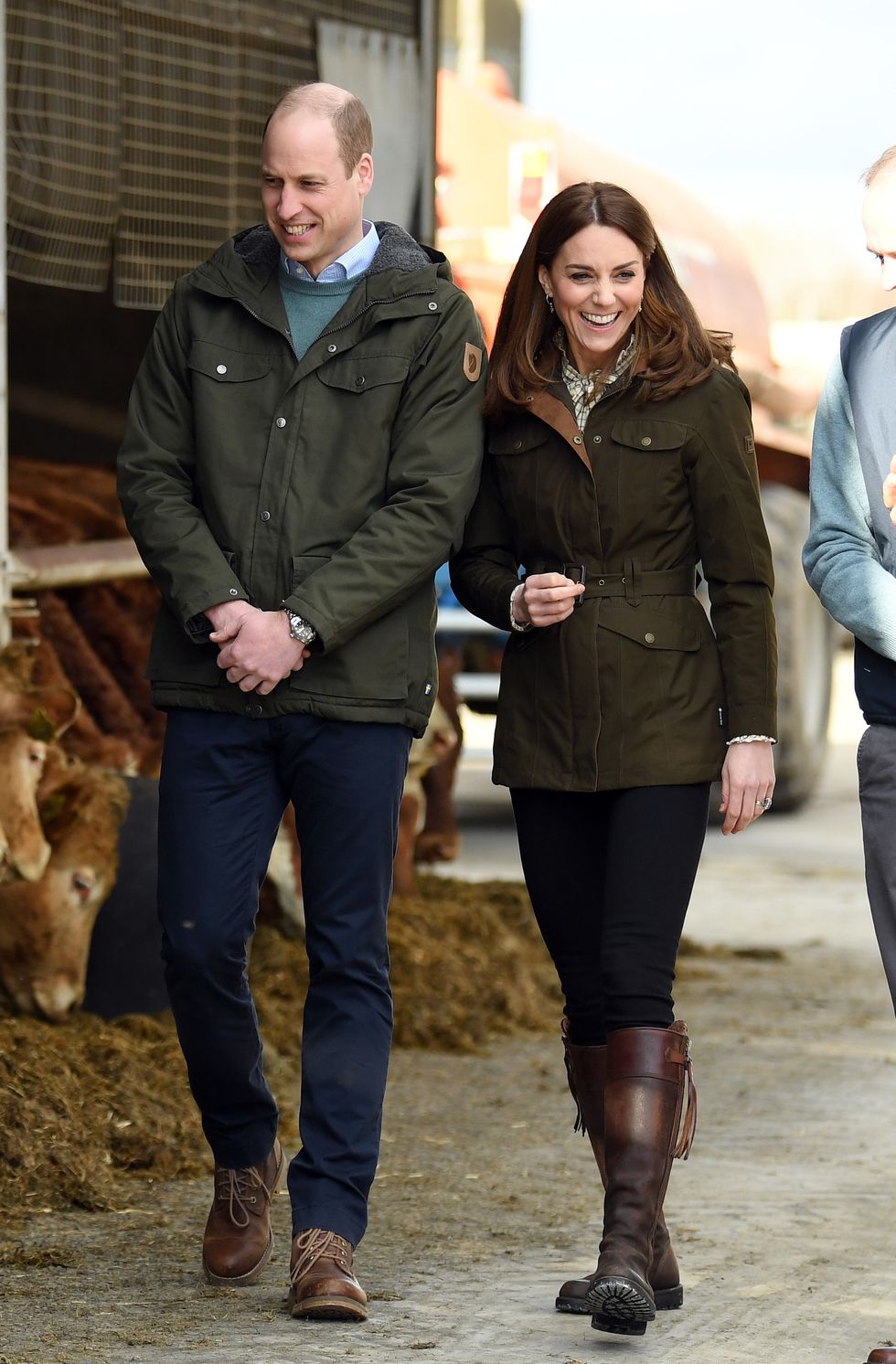 the duke and duchess of cambridge celebrated their ninth wedding anniversary during coronavirus lockdown, here they can be seen walking in ireland in casual attire