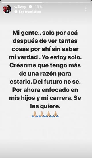 william levy confesión