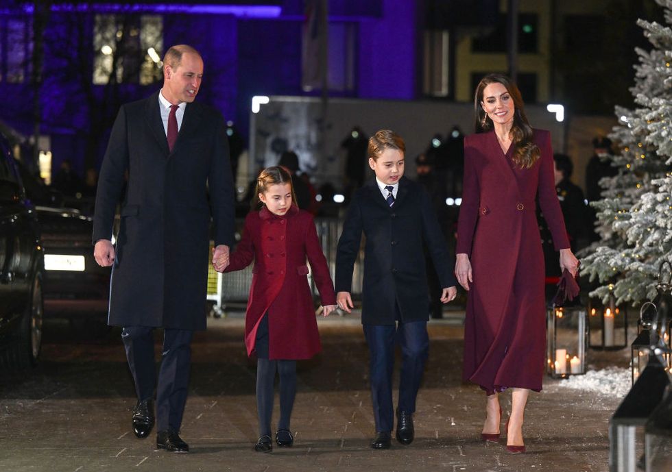 the british royal family attend the 'together at christmas' carol service