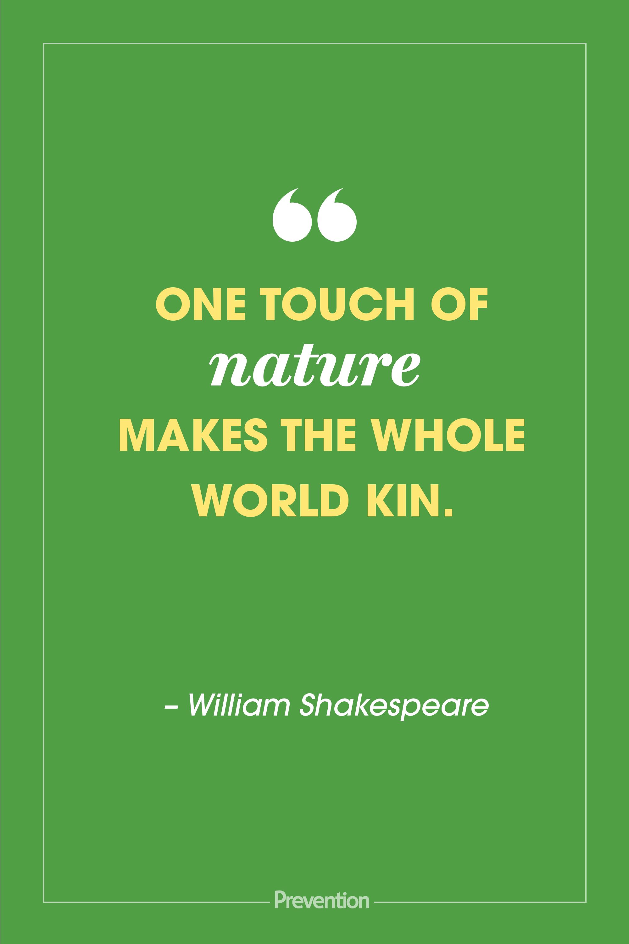 quotes about nature green
