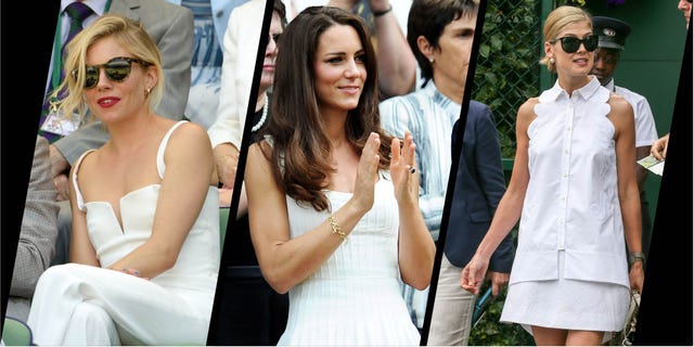 Wimbledon celebrity style