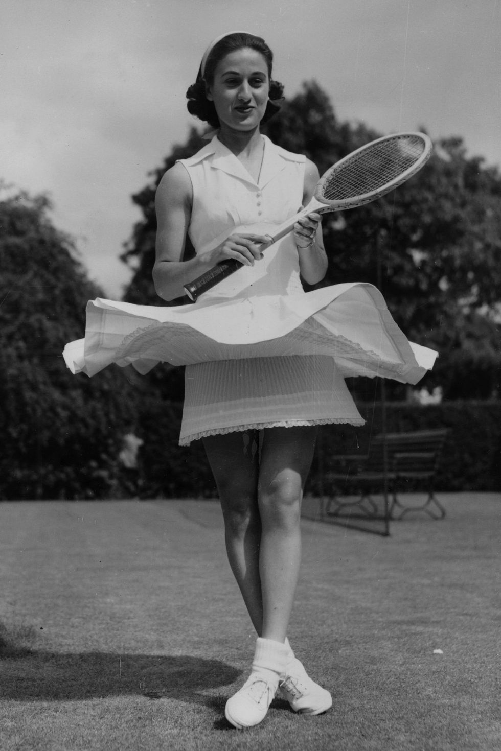 Wimbledon fashion in the 1950s