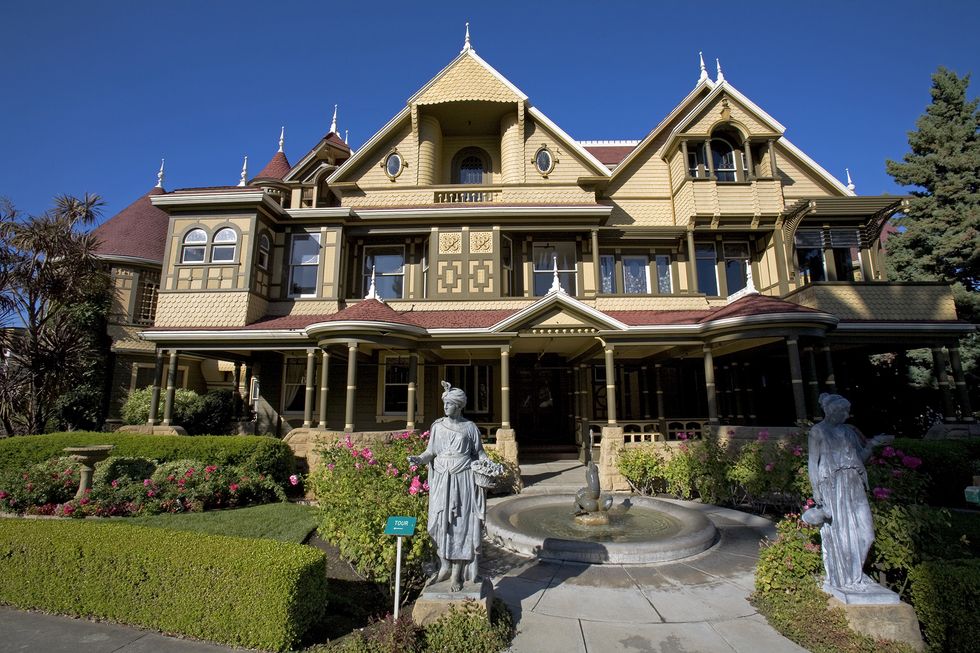 haunted places in california - winchester mystery house