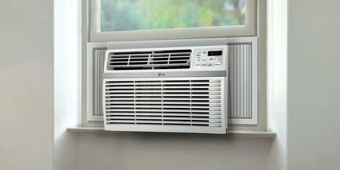 Air conditioning, Window, Window covering, Room, Heat, Home appliance, Gas, 