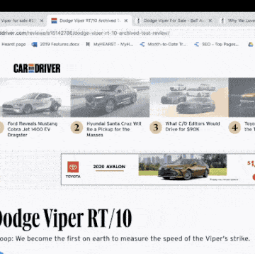 in browser gif, shopping for used cars car and driver editorial staff